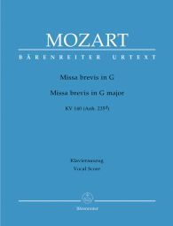 Missa brevis in G major (K.140) (Vocal Score)