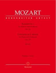 Concerto for Piano No.24 in C minor (K.491) (Full Score)