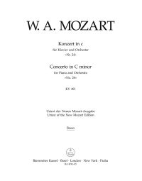 Concerto for Piano No.24 in C minor (K.491) (Double Bass)