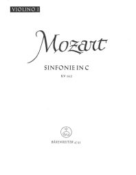 Symphony No.22 in C major (K.162) (Violin I)