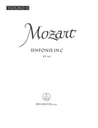 Symphony No.22 in C major (K.162) (Violin II)