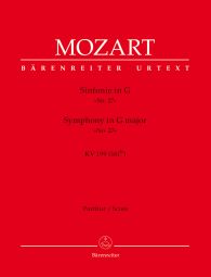 Symphony No.27 in G major (K.199) (Full Score)