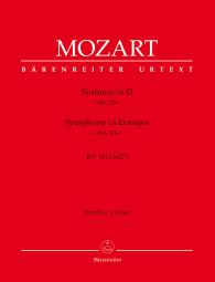 Symphony No.23 in D major (K.181) (Full Score)
