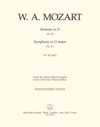 Symphony No.23 in D major (K.181) (Wind Set)