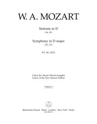 Symphony No.23 in D major (K.181) (Violin I)