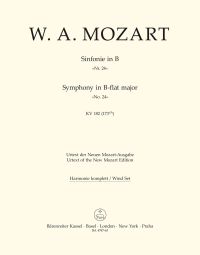 Symphony No.24 in B-flat major (K.182) (Wind Set)