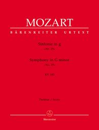 Symphony No.25 in G minor (K.183) (Full Score)