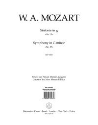 Symphony No.25 in G minor (K.183) (Wind Set)