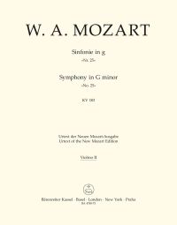 Symphony No.25 in G minor (K.183) (Violin II)