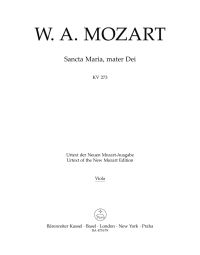 Sancta Maria, mater Dei (K.273) (Viola)