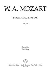 Sancta Maria, mater Dei (K.273) (Choral Score)