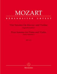 Four Sonatas for Violin & Piano (K.6-9): Early Sonatas I