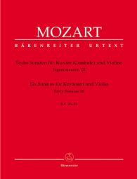 Six Sonatas for Violin & Piano (K.26-31): Early Sonatas III
