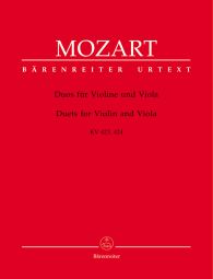 Duets for Violin and Viola (K.423, K.424)