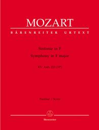 Symphony in F major (K.Anh.223) (K.19a) (Full Score)