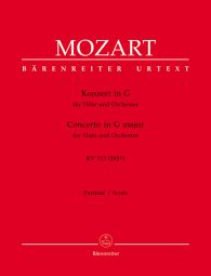 Concerto for Flute in G major (K.313) (Full Score)