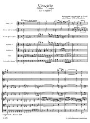 Concerto for Flute in G major (K.313) (Wind Set)