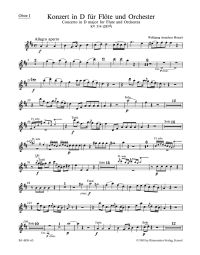 Concerto for Flute in D major (K.314) (Wind Set)