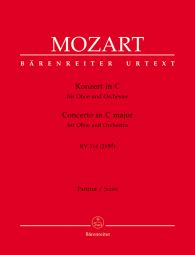 Concerto for Oboe in C major (K.314) (Full Score)