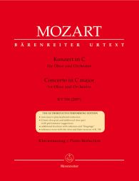 Concerto for Oboe in C major (K.314) (Oboe & Piano)