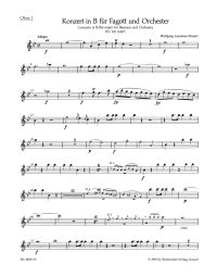 Concerto for Bassoon in B-flat major (K.191) (Wind Set)
