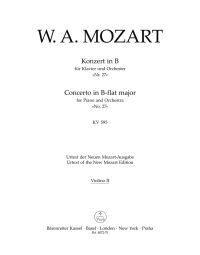 Concerto for Piano No.27 in B-flat major (K.595) (Violin II)