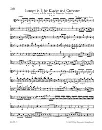 Concerto for Piano No.27 in B-flat major (K.595) (Viola)