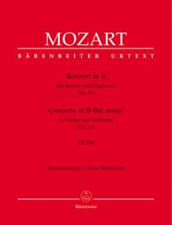Concerto for Piano No.27 in B-flat major (K.595) (Piano Reduction)