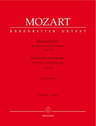 Concerto for Piano No.11 in F major (K.413) (Full Score)
