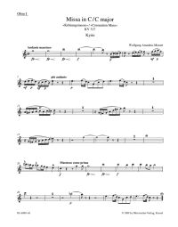 Mass in C major (K.317) (Coronation Mass) (Wind Set)