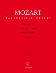 Missa in C major (K.337) (Missa solemnis) (Full Score)