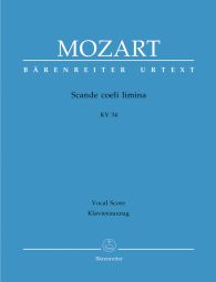 Scande coeli limina (K.34) (Vocal Score)
