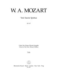 Veni Sancte Spiritus (K.47) (Viola)