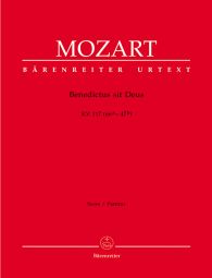 Benedictus sit Deus (K.117) (Full Score)