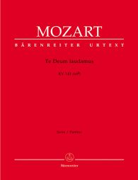 Te Deum laudamus in C major (K.141) (Full Score)