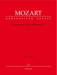 Vesperae solennes de Dominica (K.321) (Full Score)