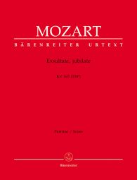 Exsultate, jubilate (K.165) (Full Score)