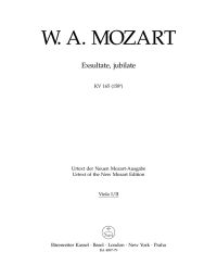 Exsultate, jubilate (K.165) (Viola)