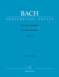 St John Passion (BWV 245) (Full Score, paperback)