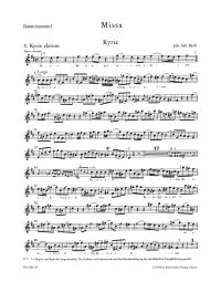 Mass in B minor (BWV 232) (Wind Set)