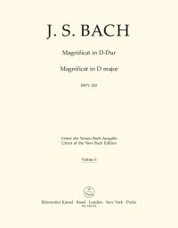 Magnificat in D major (BWV 243) (Violin I)
