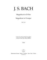 Magnificat in D major (BWV 243) (Viola)