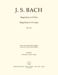 Magnificat in D major (BWV 243) (Cello/Bass/Bassoon)