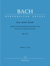 Motet No.3: Jesu, meine Freude (BWV 227) (Choral Score)