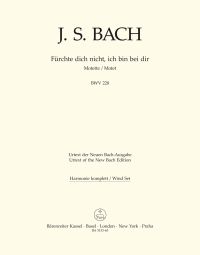 Motet No.4 Fürchte dich nicht, ich bin bei dir (BWV 228) (Wind Set)