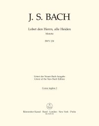 Motet No.6 Lobet den Herrn, alle Heiden (BWV 230) (Cor anglais I)