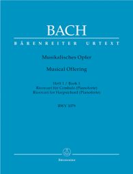 Musical Offering (BWV 1079) Vol 1: Ricercari for Harpsichord (Piano)