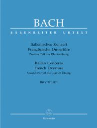 Italian Concerto (BWV 971), French Overture (BWV 831) (Piano)