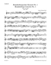 Brandenburg Concerto No.1 in F major (BWV 1046) (Violin II)