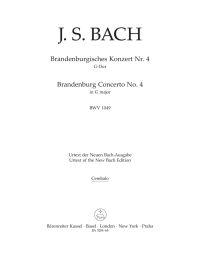 Brandenburg Concerto No.4 in G major (BWV 1049) (Cembalo)